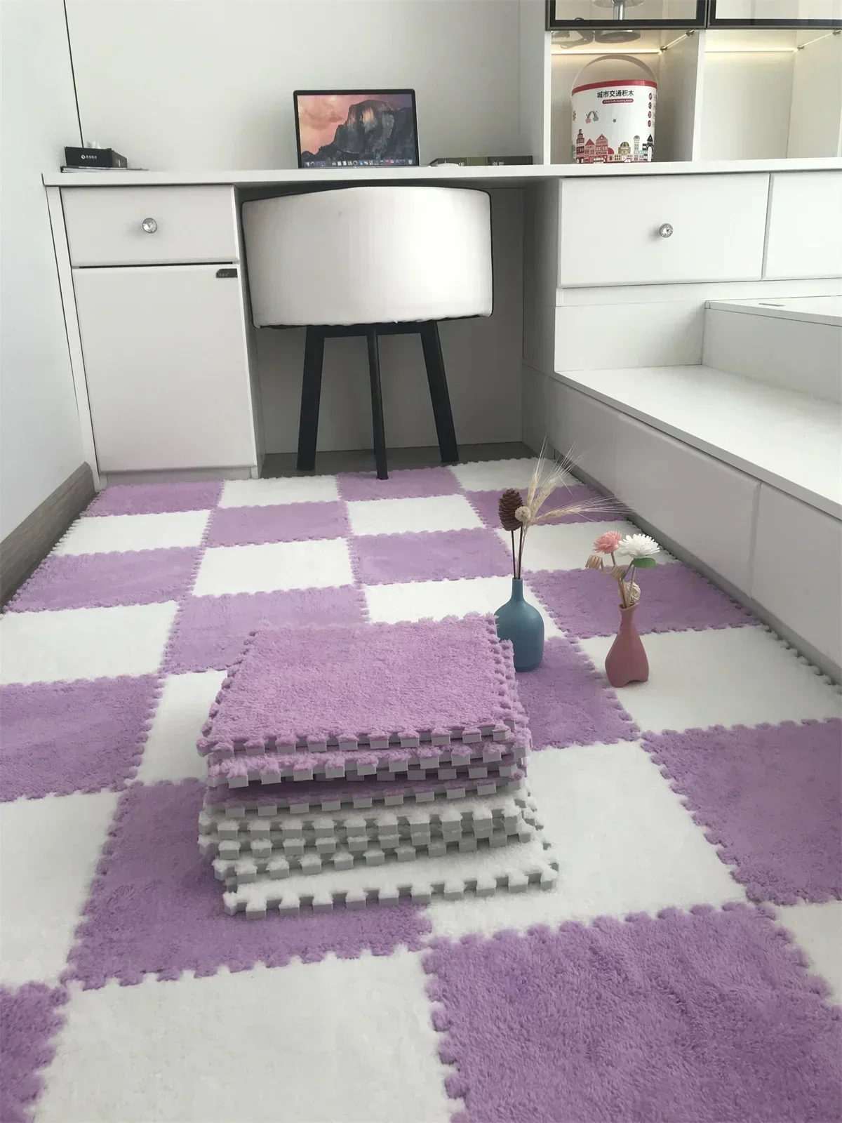 Baby Play Mat Soft Plush 10/20Pcs Baby Play Mat Soft Plush 10/20Pcs