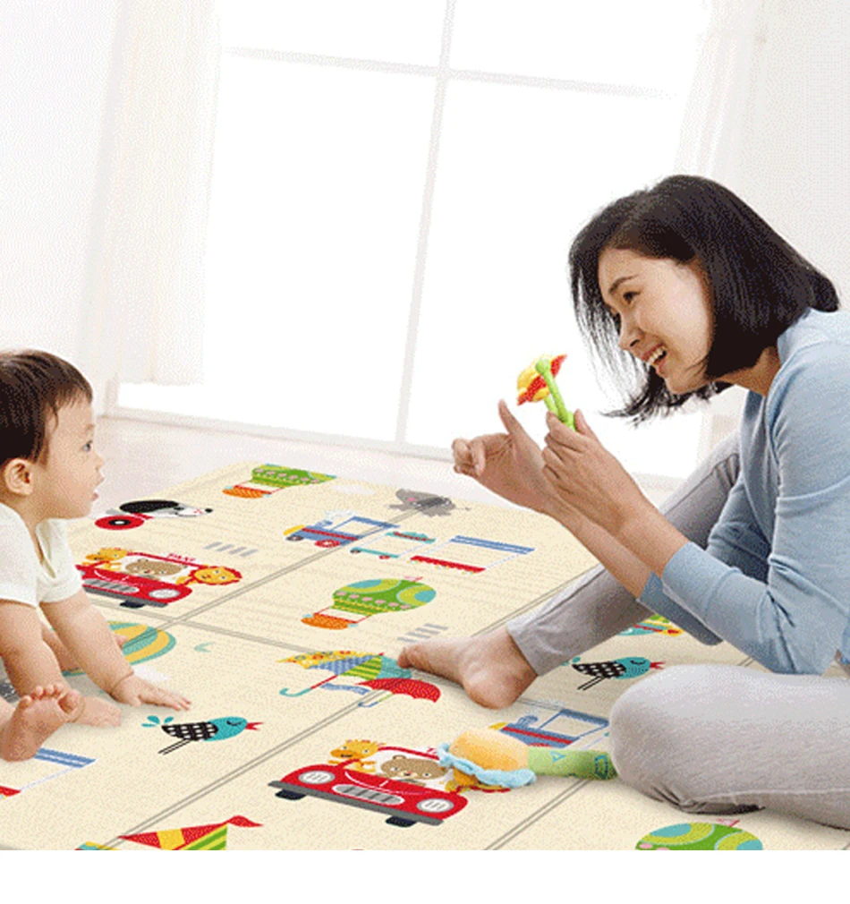 Baby Play Mat Foldable 100*180cm Double-Sided