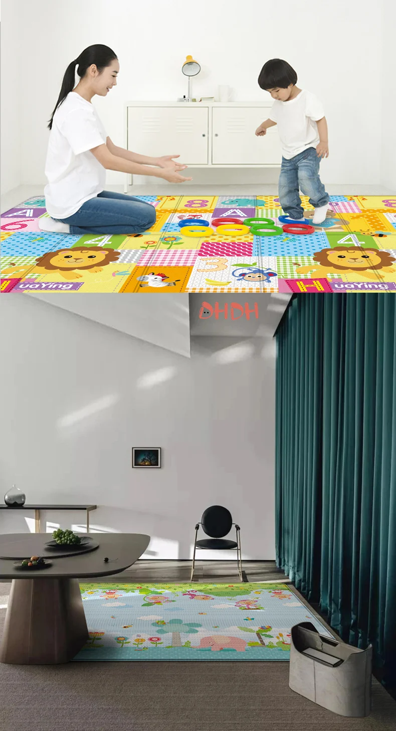 Baby Play Mat Foldable 100*180cm Double-Sided
