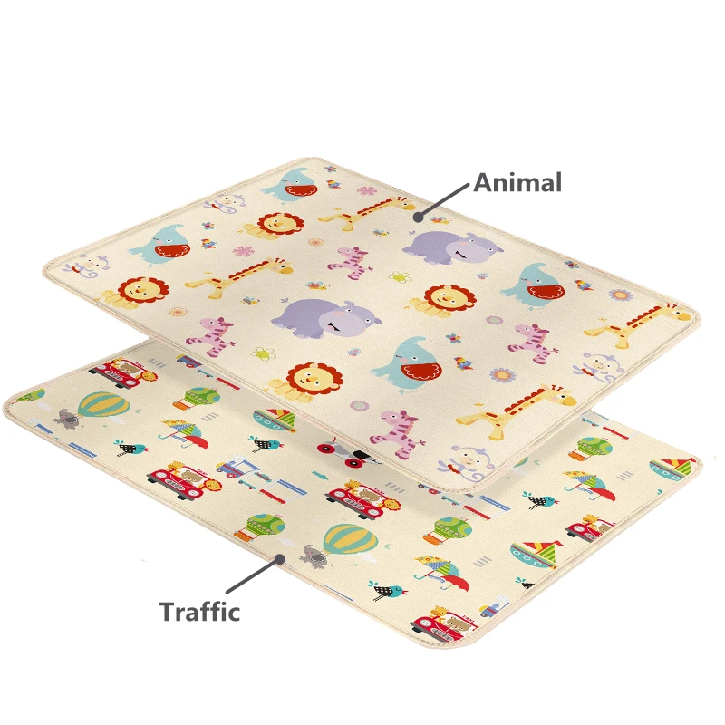 Baby Play Mat Foldable 100*180cm Double-Sided