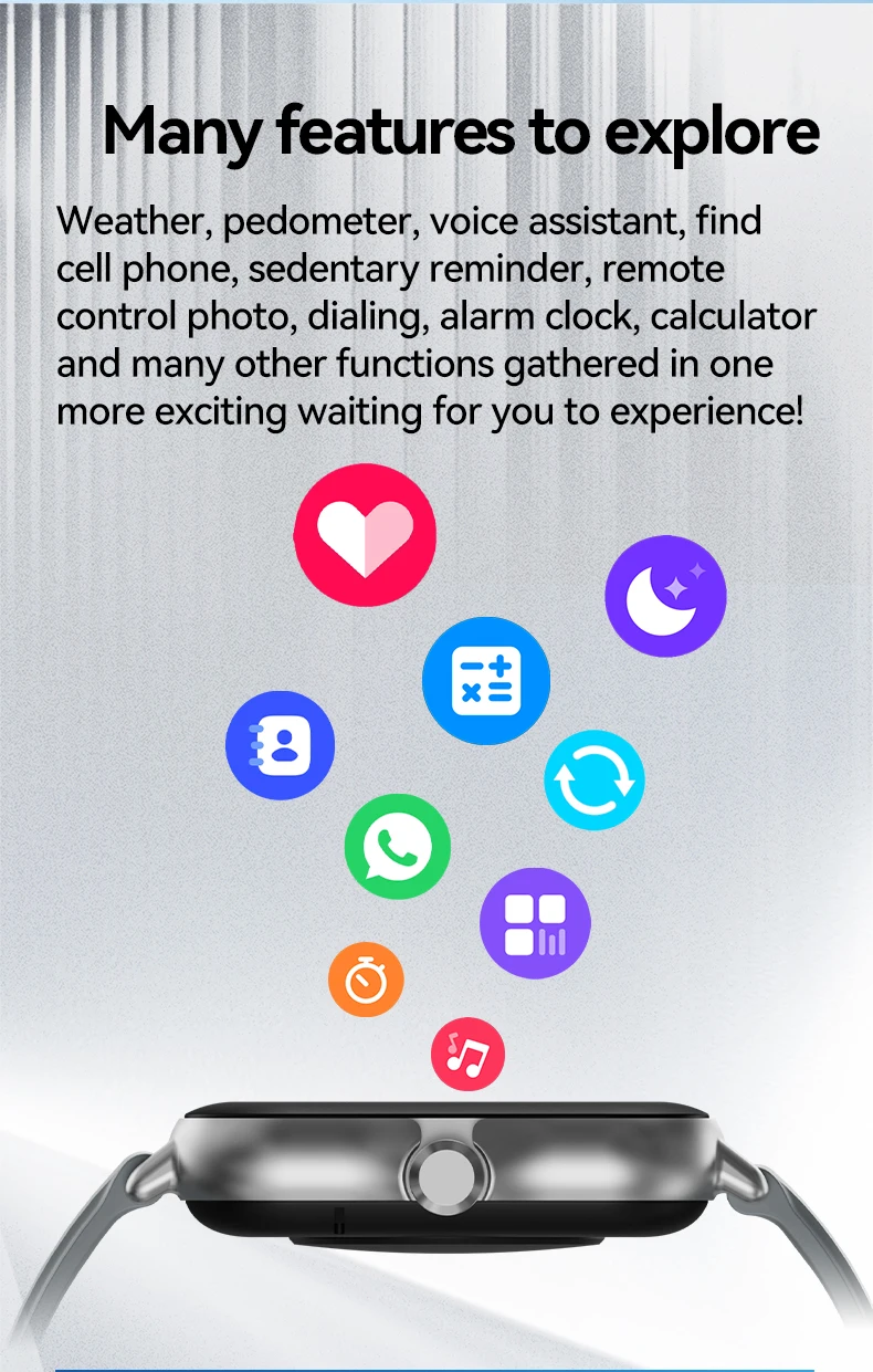 Fitness Tracker Watch LAXASFIT 2026 New Y13 Pro Max Smart Watch