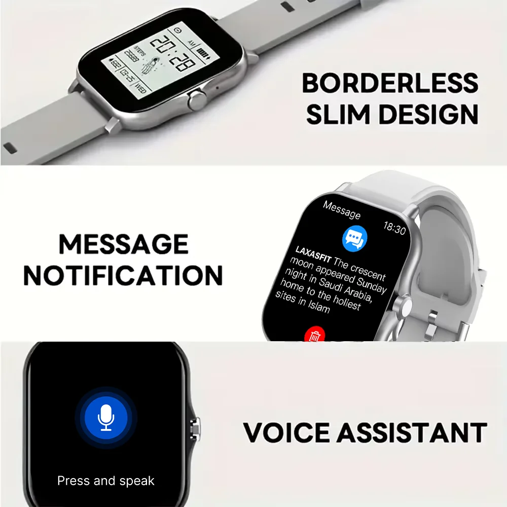 Fitness Tracker Watch LAXASFIT 2026 New Y13 Pro Max Smart Watch Fitness Equipment Fitness Trackers KDBazar online store extensive range of plus size leggings workout leggings and tights to suit your needs and style