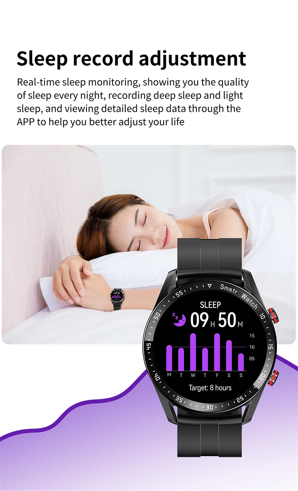 GT Series Smart Fitness Tracker Watch for Men and Women