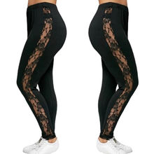 High-waist yoga pants plus-size women's leggings