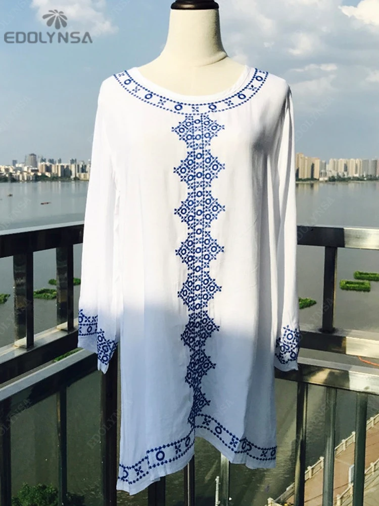 Beach Tunic Dress Cotton Beach Cover up Saida de Praia Beach Cover-ups Beach & Swimwear Women Clothing Fashion Women’s Swimwear Beach Tunic Dress Cotton Beach Cover up Saida de Praia Beach Cover-ups Beach & Swimwear Women Clothing Fashion Women's Swimwear KDBazar