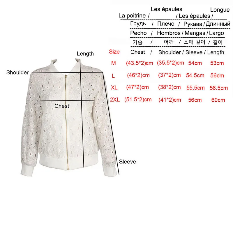 Best Hollow Out Slim Fit Bomber Jacket M-2XL Women’s Jackets & Coats Best Hollow Out Slim Fit Bomber Jacket M-2XL Women's Jackets & Coats KDBazar