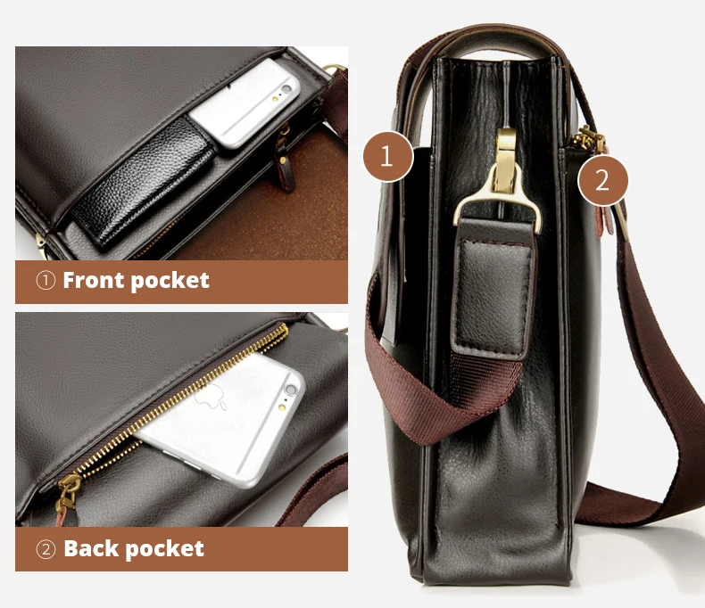 Best Leather Messenger Bags for Men Stylish Personality A1 Best Leather Messenger Bags for Men Stylish Personality A1