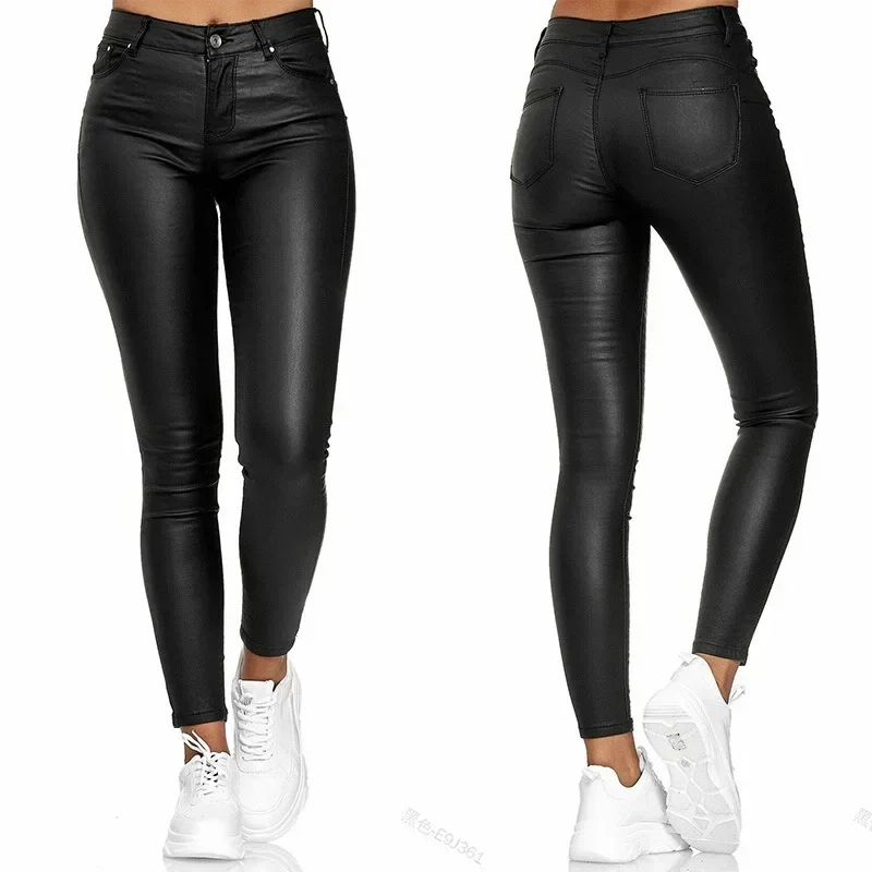 Black PU Leather Pants Women Dazzling Wet Pu S-5XL Leggings Push Up Leggings Women Clothing Fashion Women’s Leggings Fashion Black PU Leather Pants Women Dazzling Wet Pu S-5XL Leggings Push Up Leggings Women Clothing Fashion Women's Leggings Fashion KDBazar