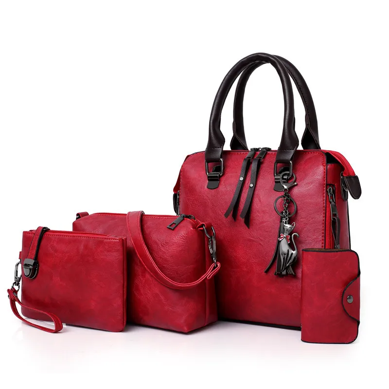 Burgundy 3-Piece Handbag Set with Wallet — Tote, Crossbody & Purse handbags and purses Bags & Accessories Branded Handbags Burgundy Bags Women’s Handbags Burgundy 3-Piece Handbag Set with Wallet — Tote, Crossbody & Purse handbags and purses Bags & Accessories Branded Handbags Burgundy Bags Women's Handbags KDBazar