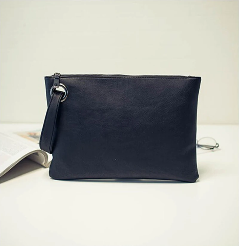 Fashion Envelope Bag for Women Solid PU Leather Fashion Envelope Bag for Women Solid PU Leather