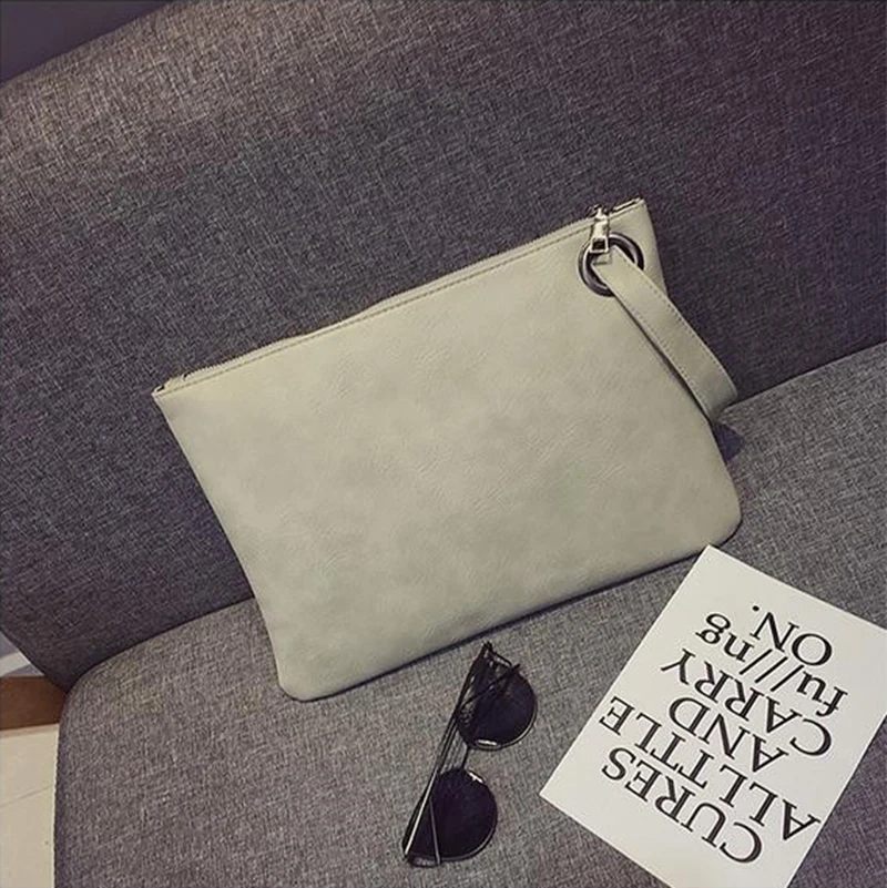 Fashion Envelope Bag for Women Solid PU Leather Fashion Envelope Bag for Women Solid PU Leather
