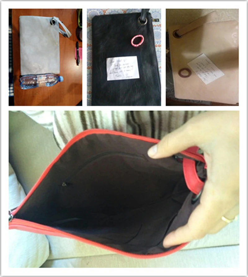 Fashion Envelope Bag for Women Solid PU Leather Fashion Envelope Bag for Women Solid PU Leather