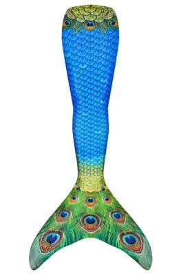 Girls Mermaid Tail Swimsuit – Kids & Adult Cosplay Costume with Monofin