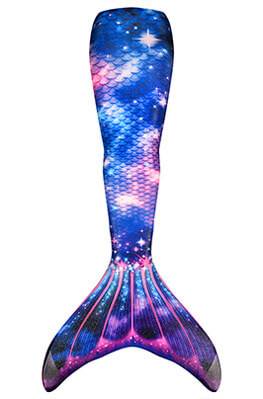 Girls Mermaid Tail Swimsuit – Kids & Adult Cosplay Costume with Monofin