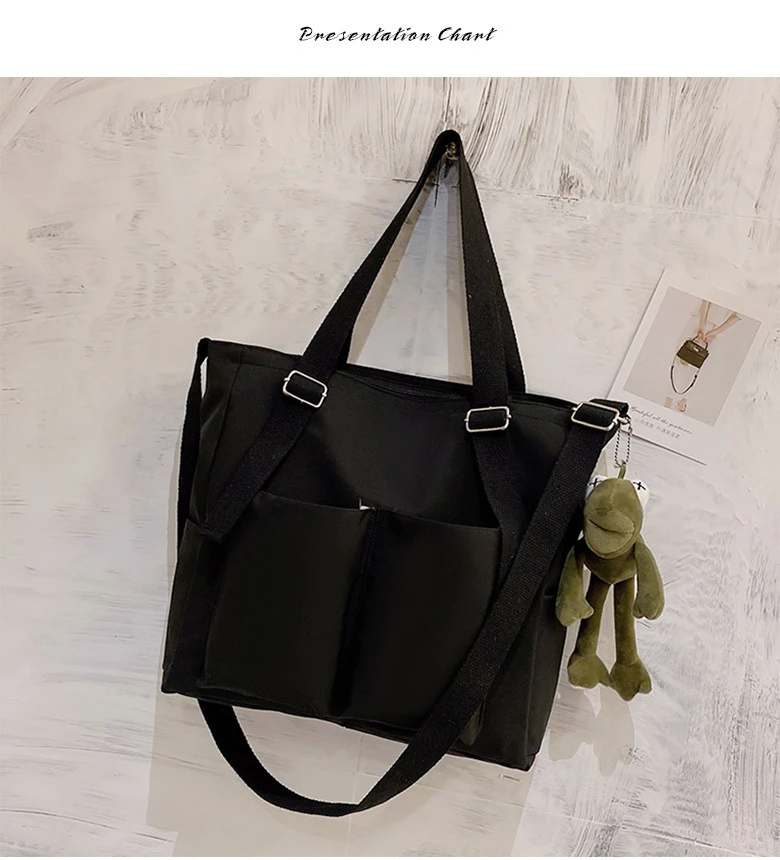 Large Shoulder Tote Bag With Zipper Large Shoulder Tote Bag With Zipper