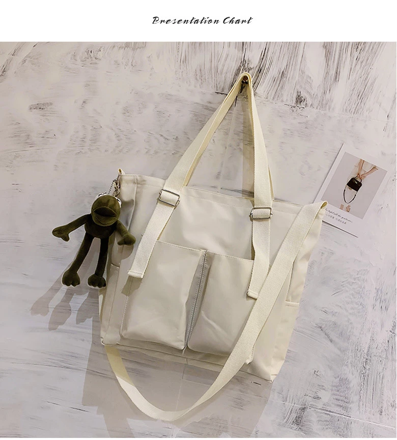 Large Shoulder Tote Bag With Zipper Large Shoulder Tote Bag With Zipper