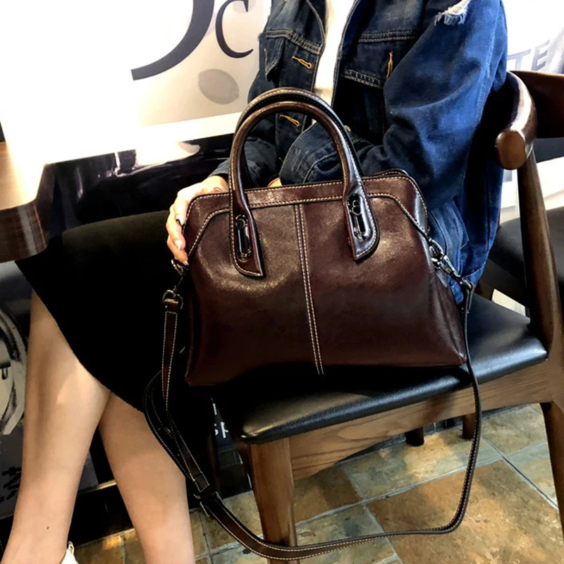 Luxury Leather Bags for Women Oil Waxed Crossbody Bags Bags & Accessories Branded Handbags handbags and purses Leather Handbags Women’s Handbags Luxury Leather Bags for Women Oil Waxed Crossbody Bags Bags & Accessories Branded Handbags handbags and purses Leather Handbags Women's Handbags KDBazar