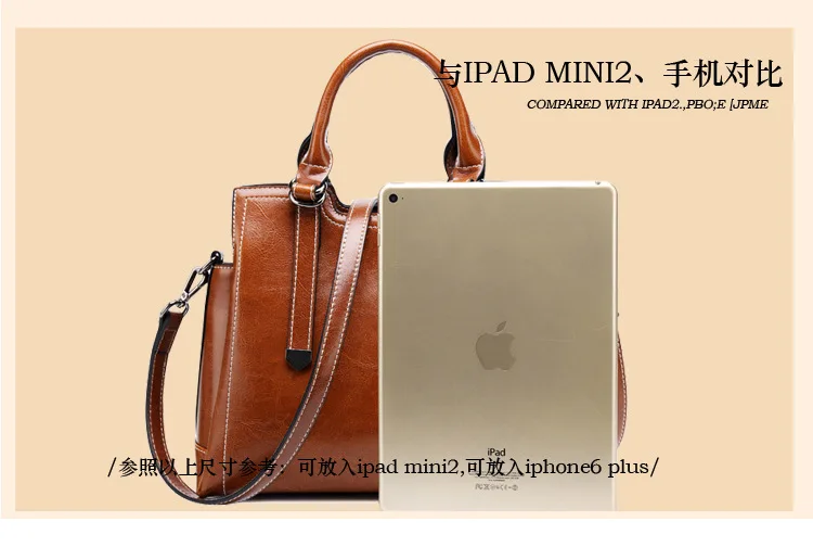 Luxury Leather Bags for Women Oil Waxed Luxury Leather Bags for Women Oil Waxed