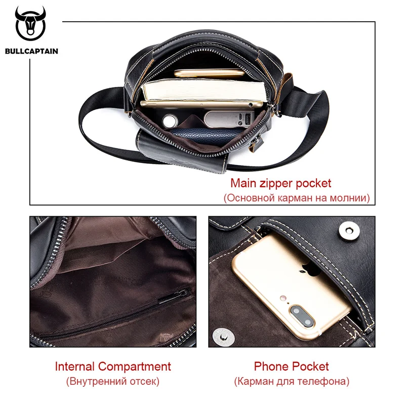 Men’s 100% Genuine Leather Messenger Bag — Classic Shoulder Bag for Work and Travel Branded Handbags Bags & Accessories Women’s Handbags Men's 100% Genuine Leather Messenger Bag — Classic Shoulder Bag for Work and Travel Branded Handbags Bags & Accessories Women's Handbags KDBazar