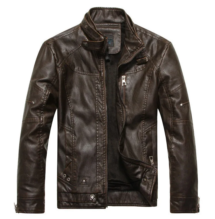 Men’s Leather Motorcycle Jacket — Classic Biker Jacket up to 3XL Men’s Coats & Jackets Women’s Jackets & Coats Men's Leather Motorcycle Jacket — Classic Biker Jacket up to 3XL Men's Coats & Jackets Women's Jackets & Coats KDBazar