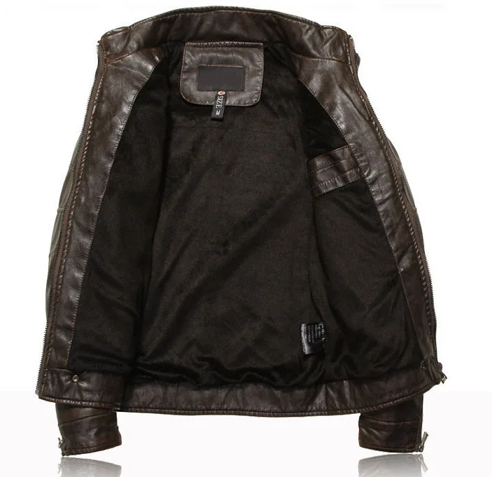 Men’s Leather Motorcycle Jacket — Classic Biker Jacket up to 3XL Men’s Coats & Jackets Women’s Jackets & Coats Men's Leather Motorcycle Jacket — Classic Biker Jacket up to 3XL Men's Coats & Jackets Women's Jackets & Coats KDBazar