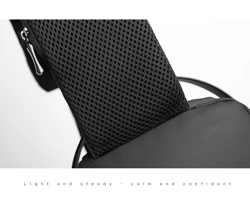 Men's Shoulder Sling Bag with USB Charging Port — Anti-Theft Travel Chest Bag Men's Shoulder Sling Bag with USB Charging Port — Anti-Theft Travel Chest Bag