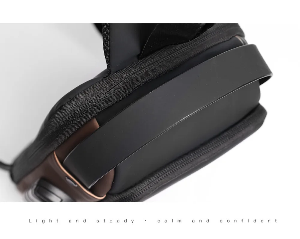 Men's Shoulder Sling Bag with USB Charging Port — Anti-Theft Travel Chest Bag Men's Shoulder Sling Bag with USB Charging Port — Anti-Theft Travel Chest Bag