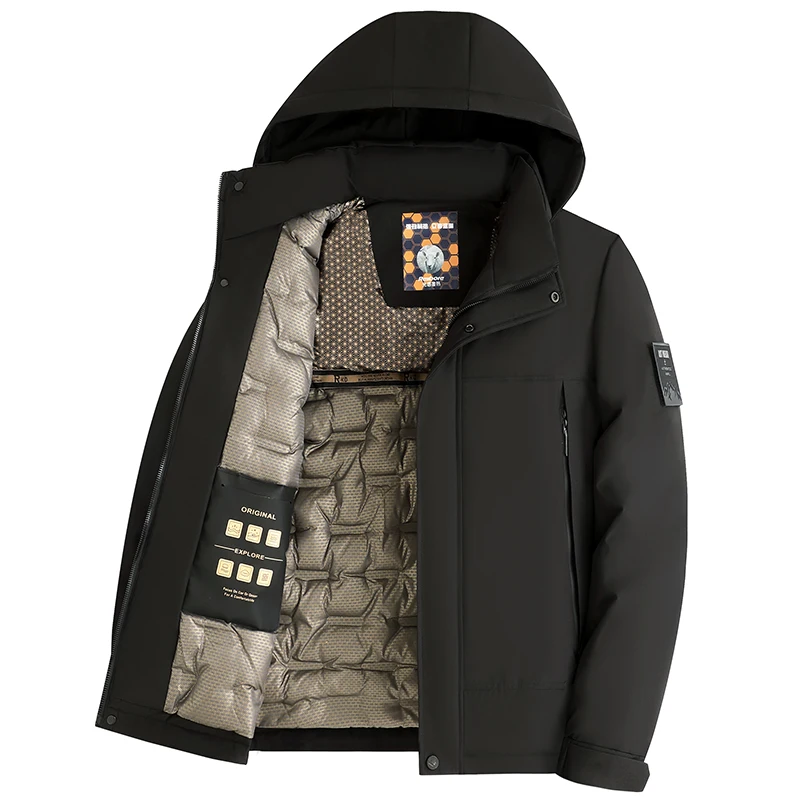 Mens Winter Jackets and Coats Solid Thick Parkas Jackets Men’s Coats & Jackets Women’s Jackets & Coats Mens Winter Jackets and Coats Solid Thick Parkas Jackets Men's Coats & Jackets Women's Jackets & Coats KDBazar