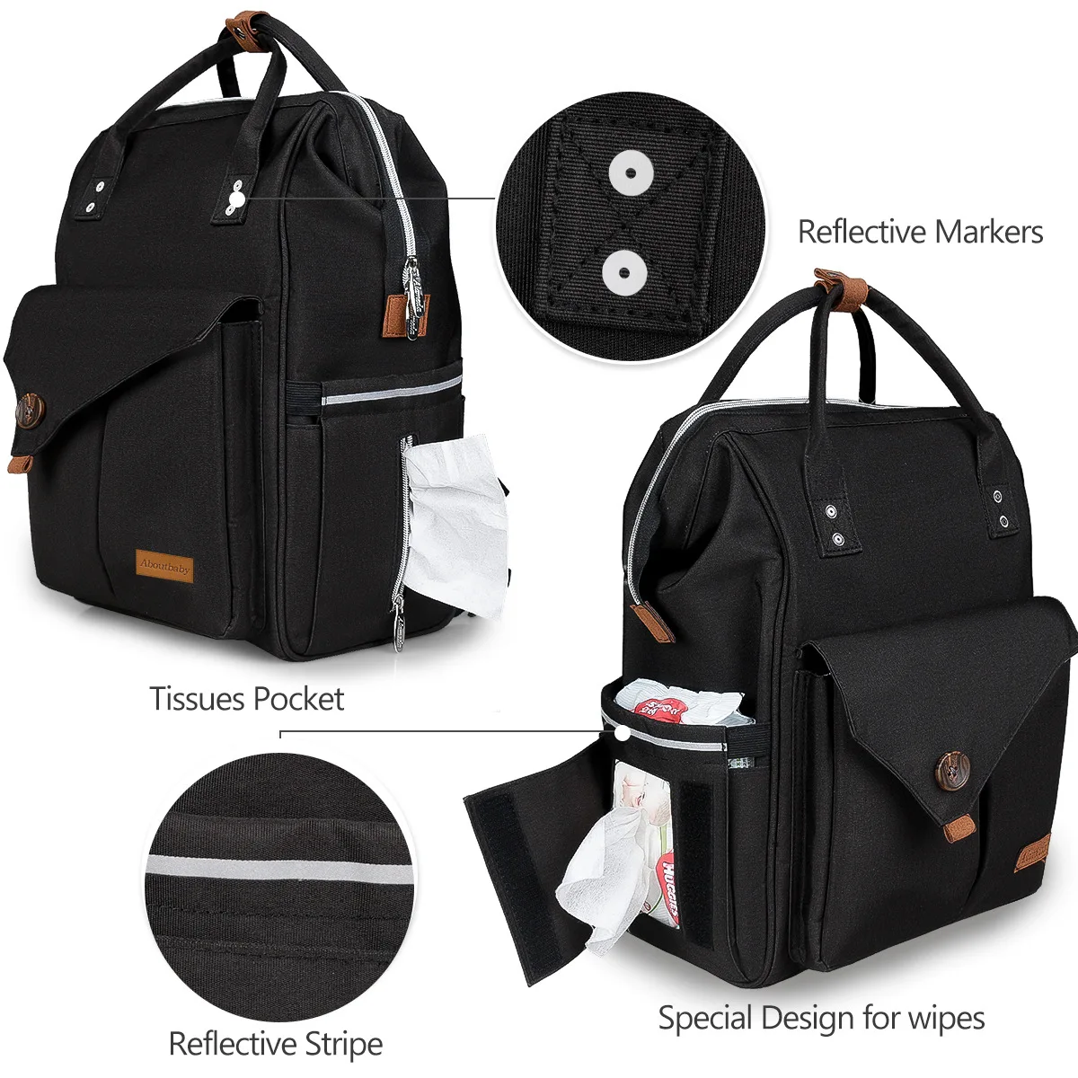Multifunction Maternity Diaper Bag