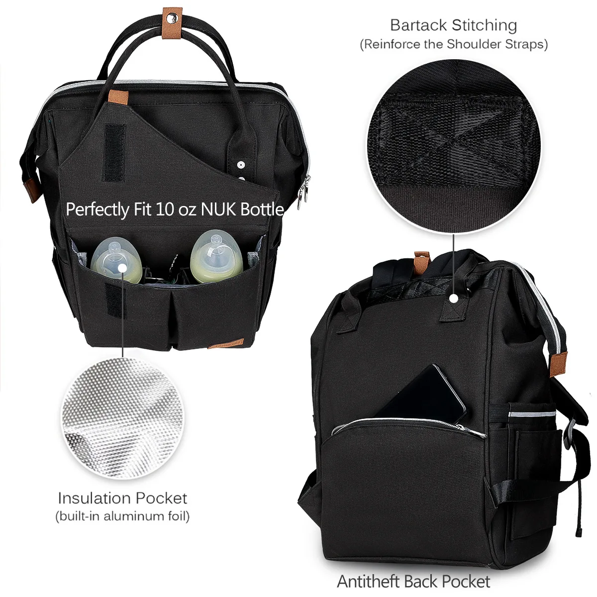 Multifunction Maternity Diaper Bag