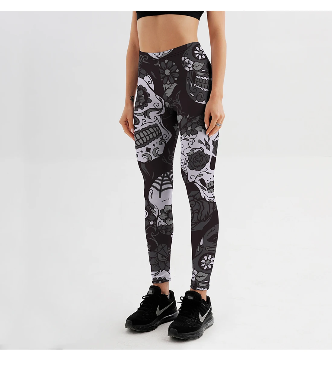 Printed Leggings Best Value Skull Leggings Plus Size S-2XL