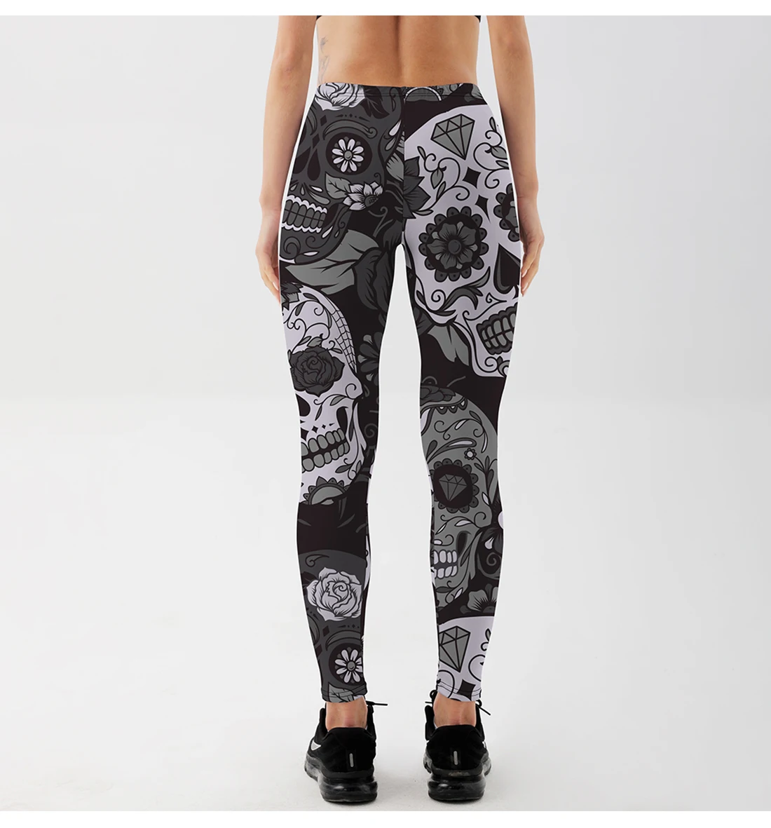Printed Leggings Best Value Skull Leggings Plus Size S-2XL