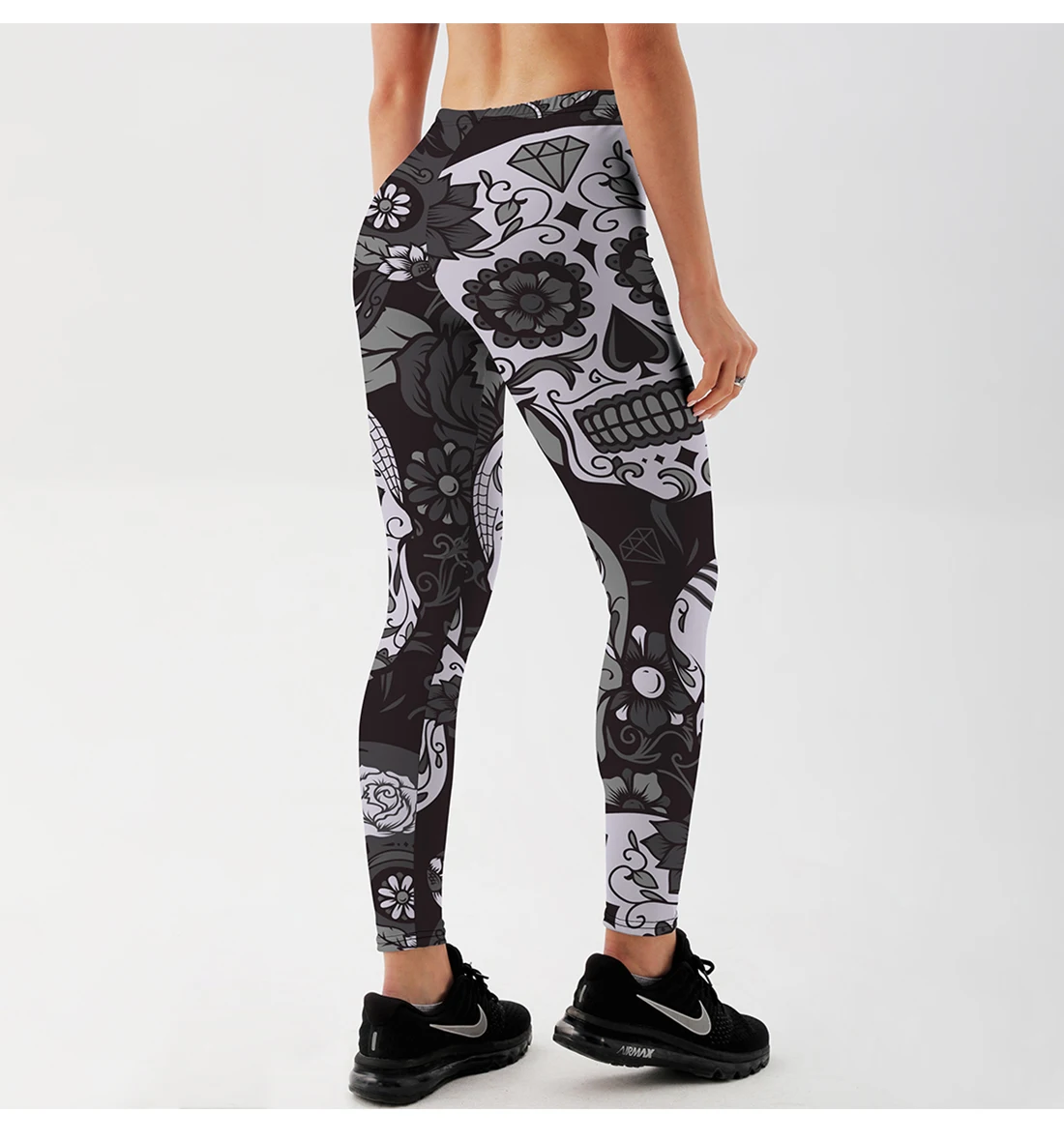 Printed Leggings Best Value Skull Leggings Plus Size S-2XL