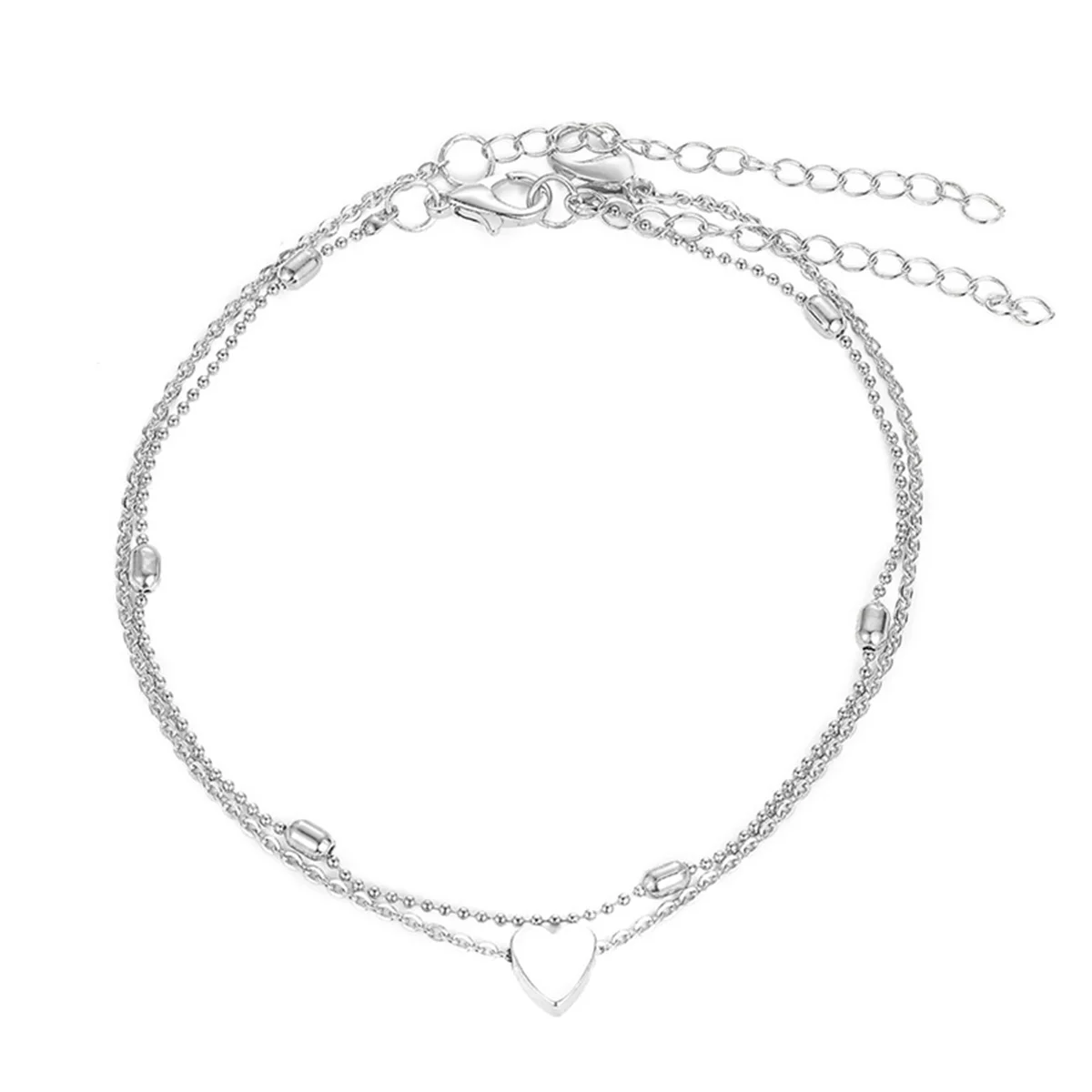 Simple Chain Anklet for Women – Gold Leg Chain Beach Foot Jewelry 3pcs Set Simple Chain Anklet for Women – Gold Leg Chain Beach Foot Jewelry 3pcs Set
