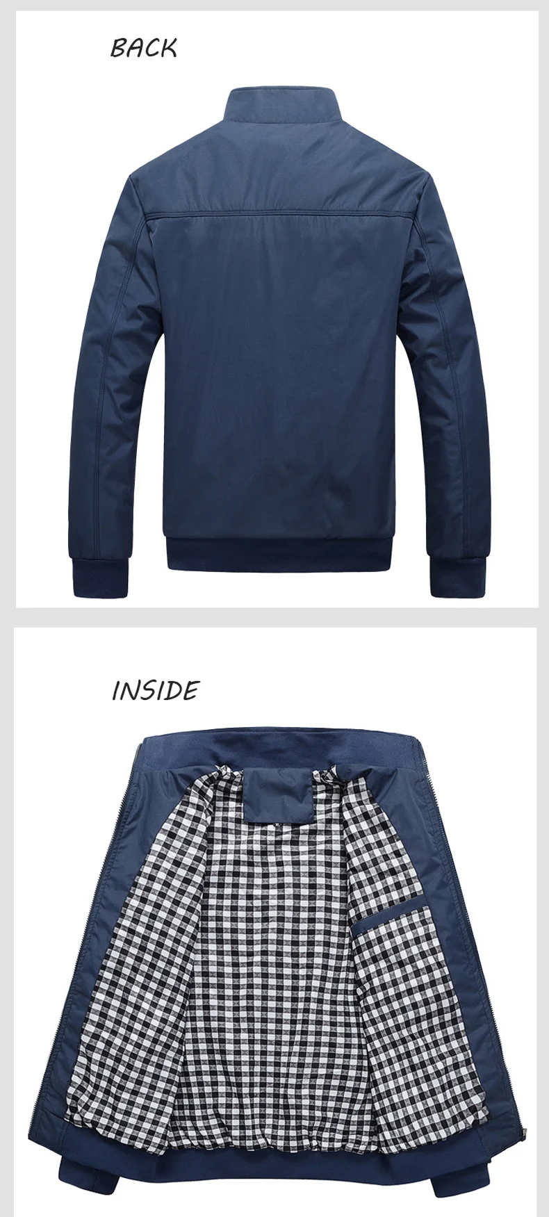 Stand Collar Jacket for Men New Casual Jackets Stand Collar Jacket for Men New Casual Jackets