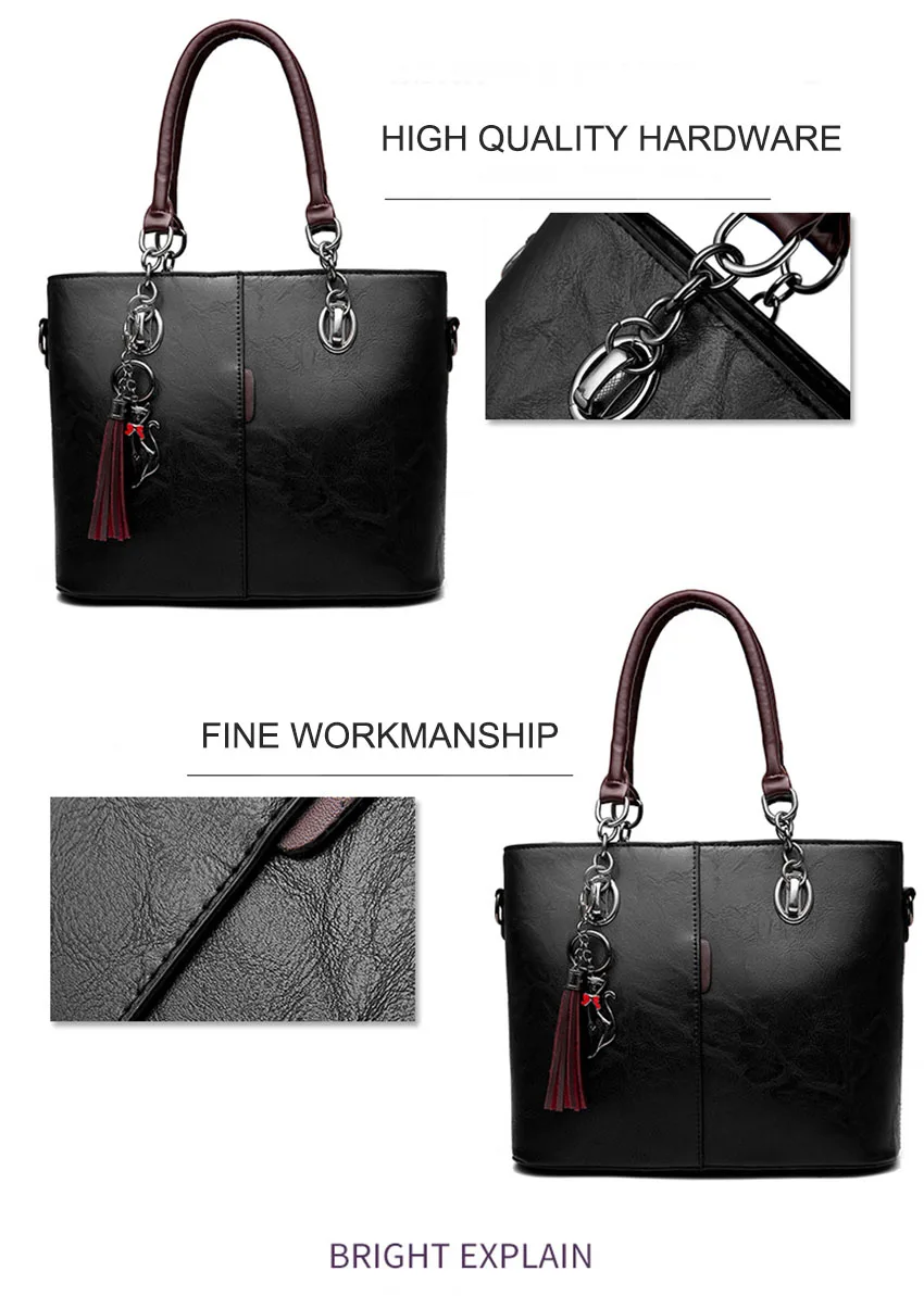 Stunning Leather Tassel Bag Stunning Leather Tassel Bag