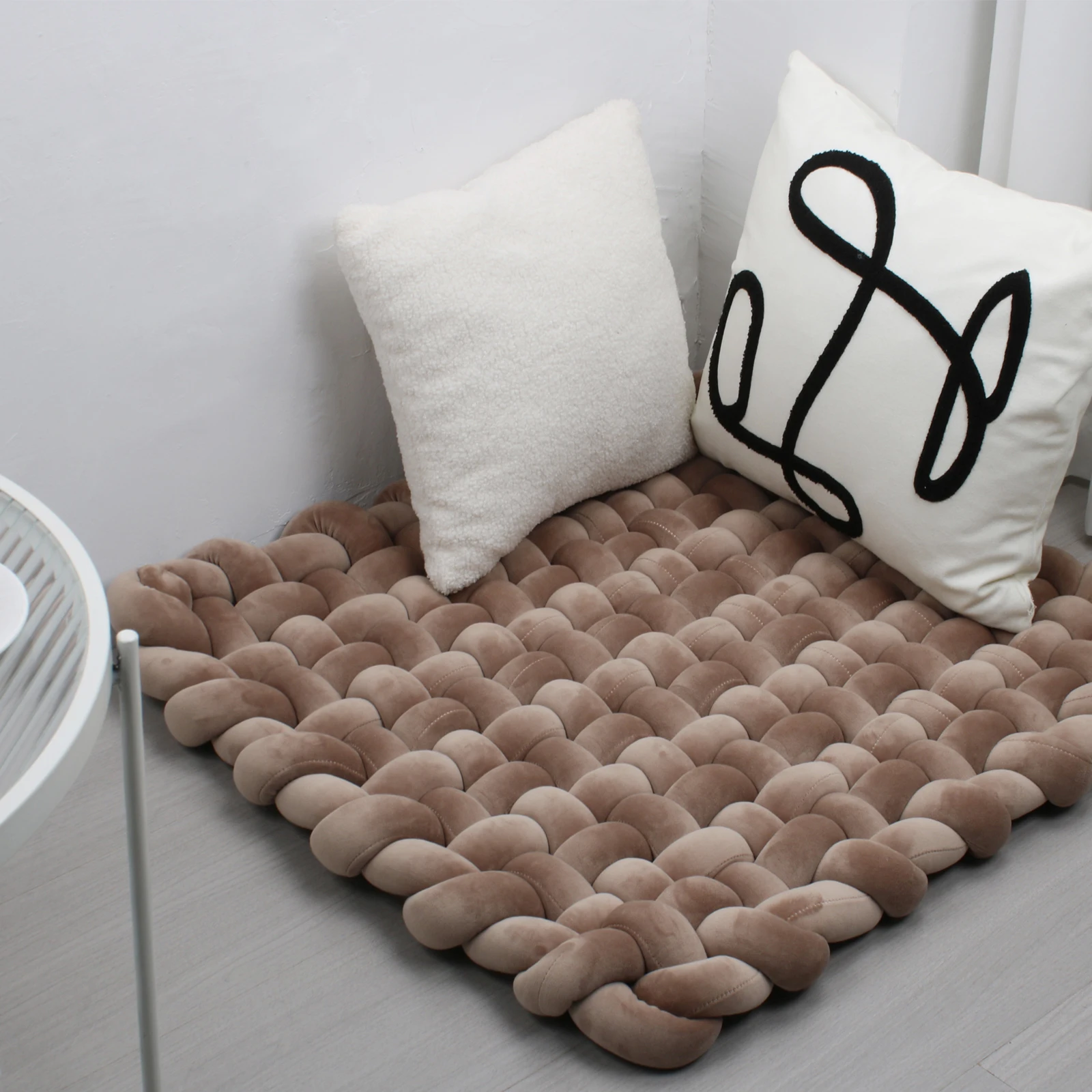 The Best Knotted Crib Bumper For Your Baby 70X80CM The Best Knotted Crib Bumper For Your Baby 70X80CM