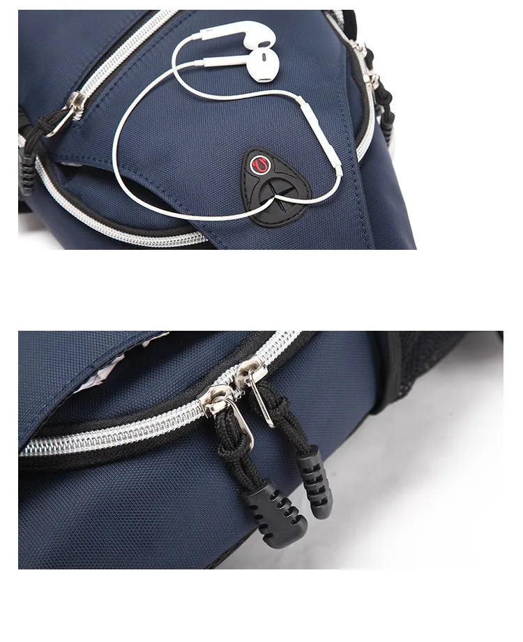 Travel Backpack Men's Shoulder Sling Bag with USB Charging Port Travel Backpack Men's Shoulder Sling Bag with USB Charging Port