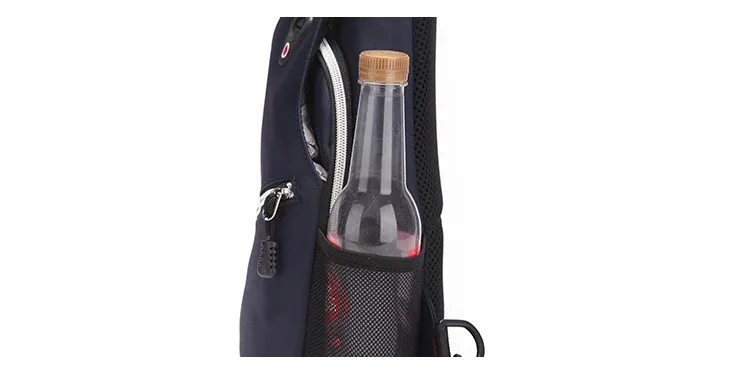 Travel Backpack Men's Shoulder Sling Bag with USB Charging Port Travel Backpack Men's Shoulder Sling Bag with USB Charging Port