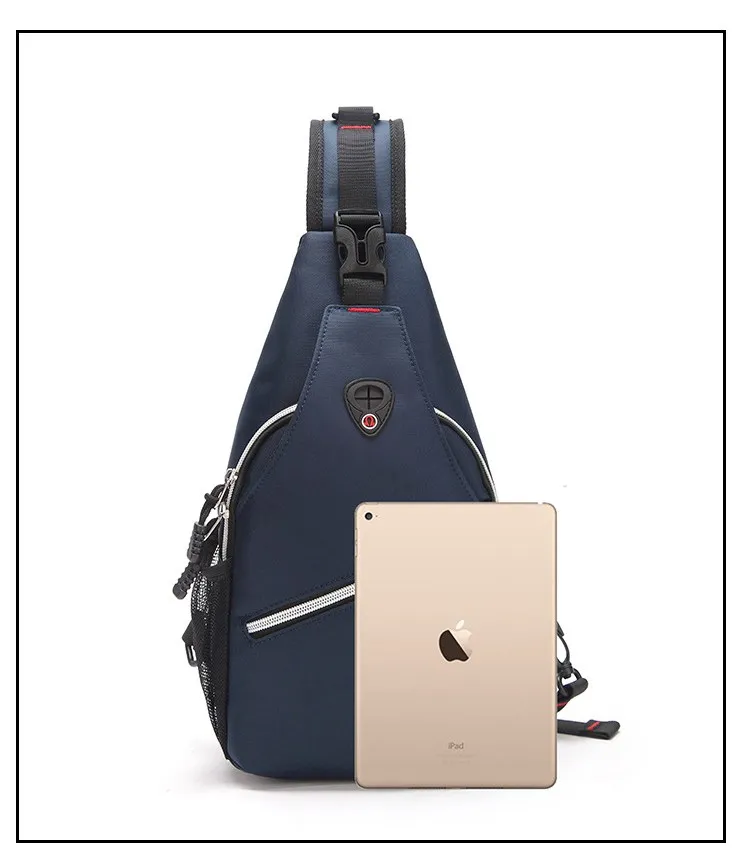 Travel Backpack Men's Shoulder Sling Bag with USB Charging Port Travel Backpack Men's Shoulder Sling Bag with USB Charging Port
