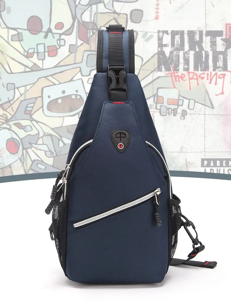 Travel Backpack Men's Shoulder Sling Bag with USB Charging Port Travel Backpack Men's Shoulder Sling Bag with USB Charging Port