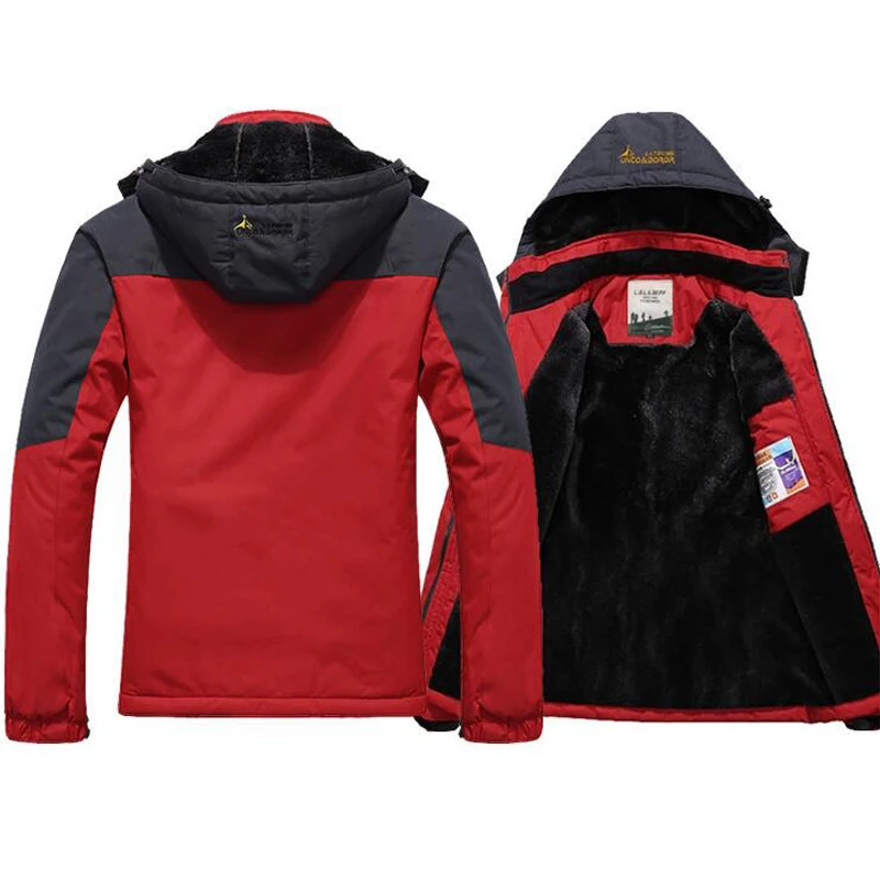 Winter parka men plus velvet warm windproof coats Winter parka men plus velvet warm windproof coats KDBazar