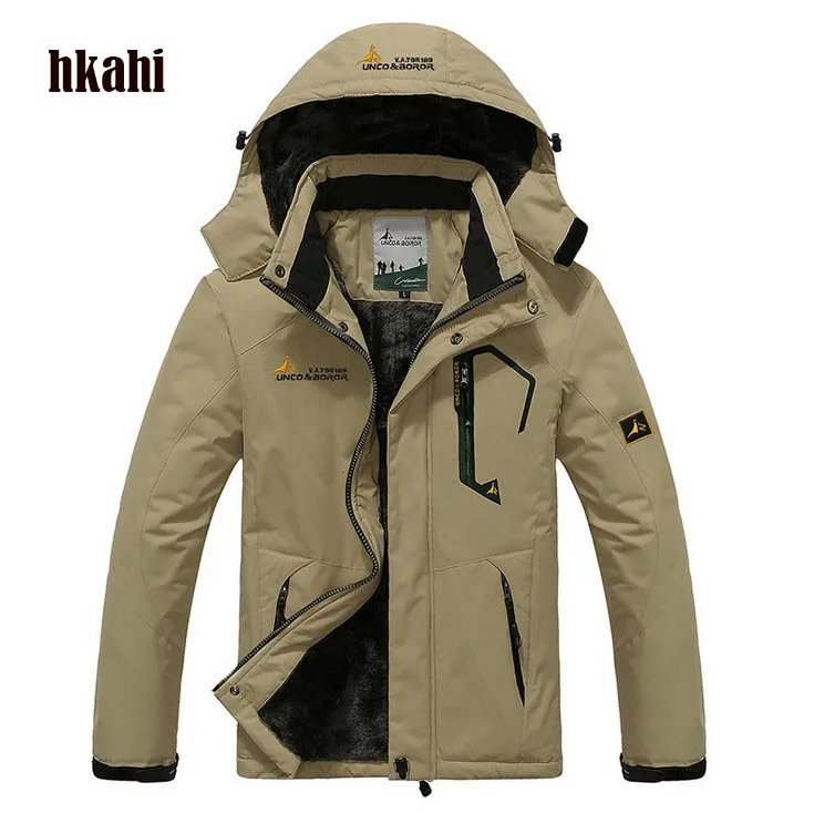 Winter parka men plus velvet warm windproof coats Winter parka men plus velvet warm windproof coats