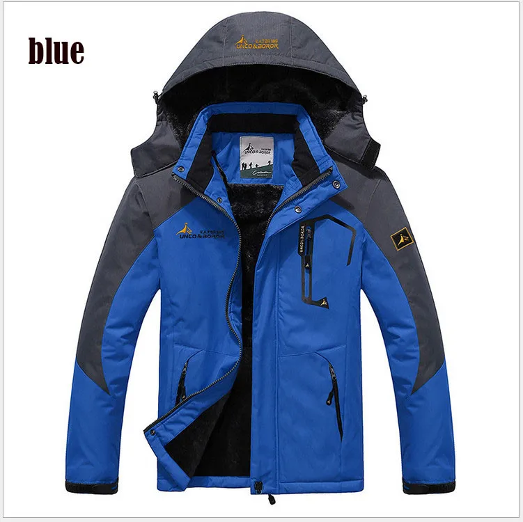 Winter parka men plus velvet warm windproof coats Winter parka men plus velvet warm windproof coats