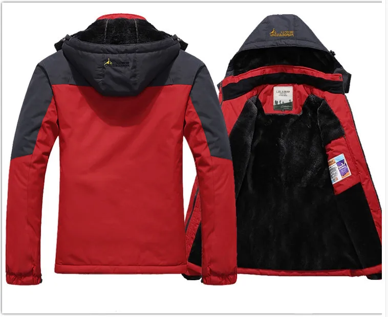 Winter parka men plus velvet warm windproof coats Winter parka men plus velvet warm windproof coats