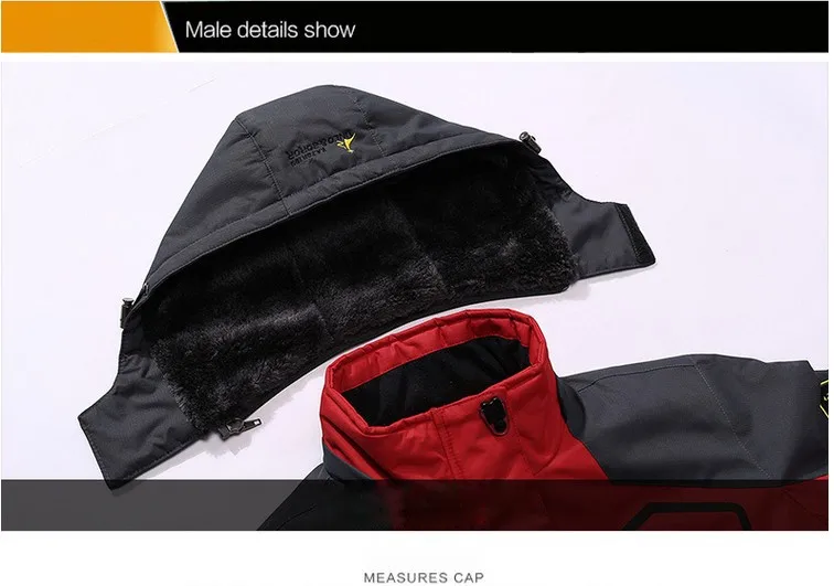 Winter parka men plus velvet warm windproof coats Winter parka men plus velvet warm windproof coats