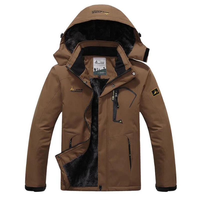 Winter parka men plus velvet warm windproof coats Winter parka men plus velvet warm windproof coats KDBazar