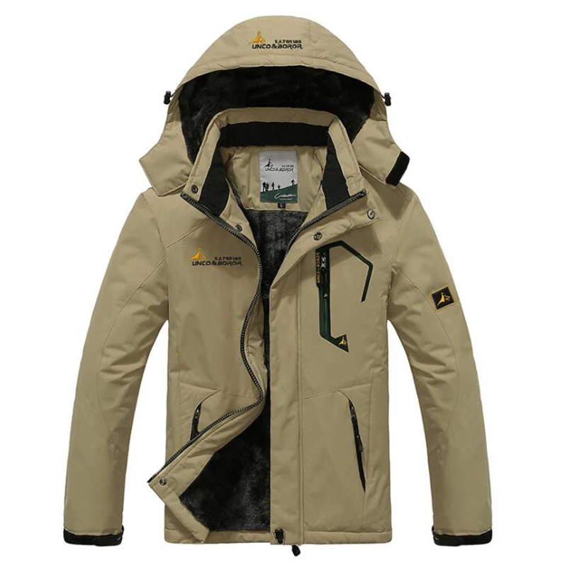 Winter parka men plus velvet warm windproof coats Winter parka men plus velvet warm windproof coats KDBazar