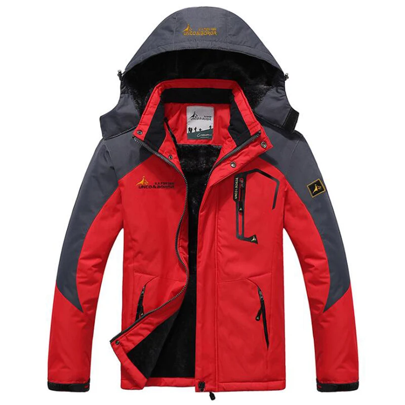 Winter parka men plus velvet warm windproof coats Winter parka men plus velvet warm windproof coats KDBazar