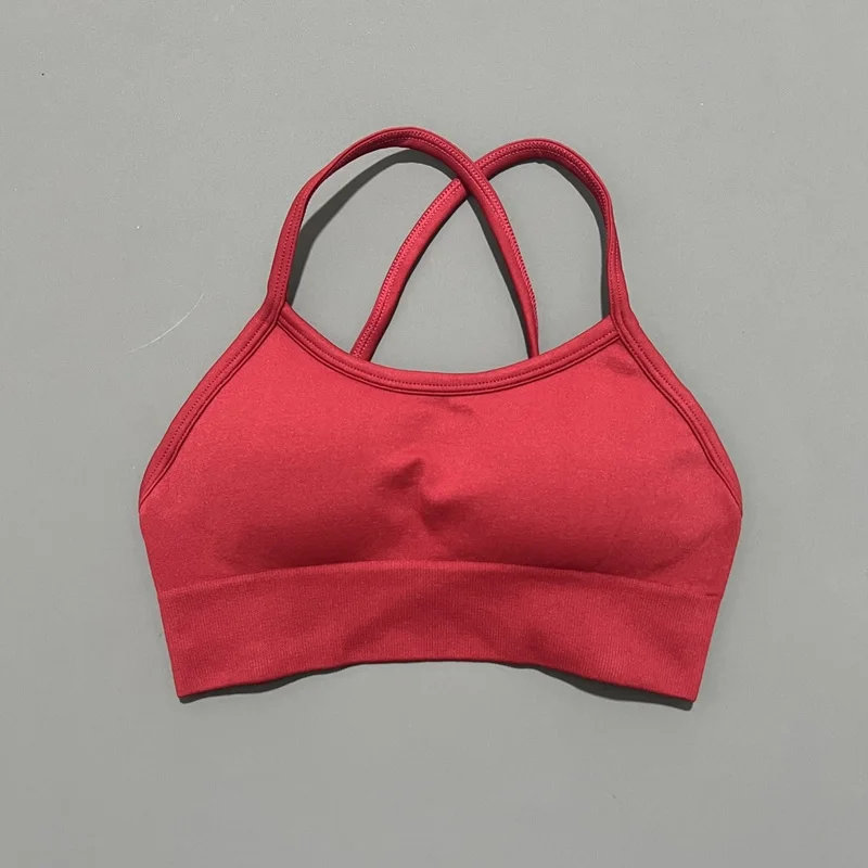 Women’s Cross Back Sports Bra – High Support Seamless Breathable Gym Yoga Crop Top Beach & Swimwear Women Clothing Fashion Women’s Swimwear Women's Cross Back Sports Bra – High Support Seamless Breathable Gym Yoga Crop Top Beach & Swimwear Women Clothing Fashion Women's Swimwear KDBazar